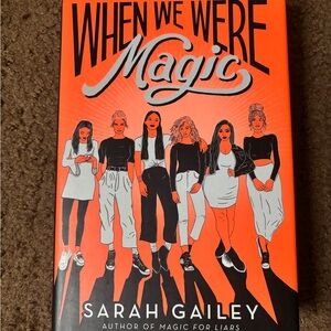 'When We Were Magic' Book - Orange Cover